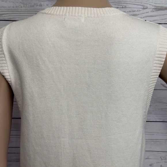 IZOD Sweater Vest Argyle Classic 100% Cotton Golf Preppy - Picture 10 of 12